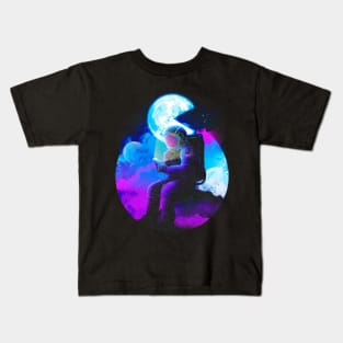 Soul of the Space Gamer Kids T-Shirt